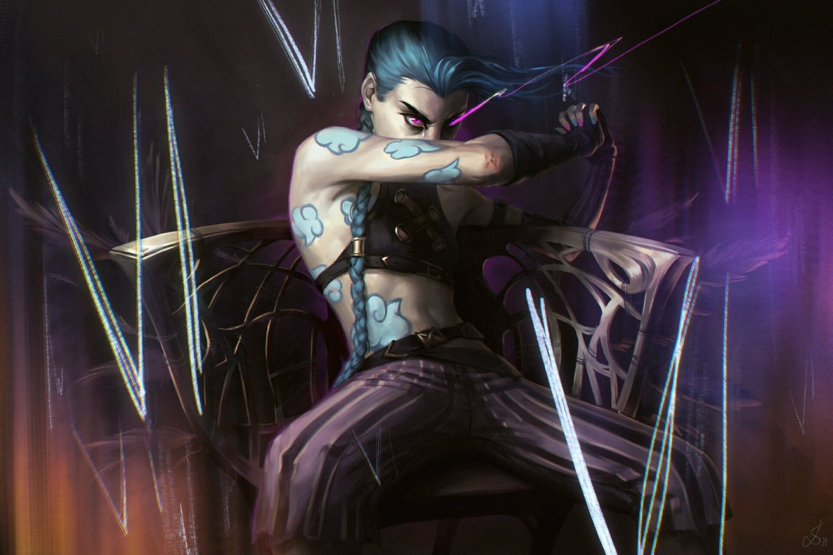 Джинкс ЛОЛ аркейн