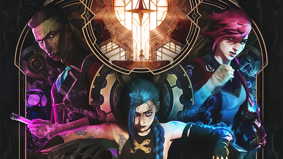 Arcane League of Legends Джинкс сериал