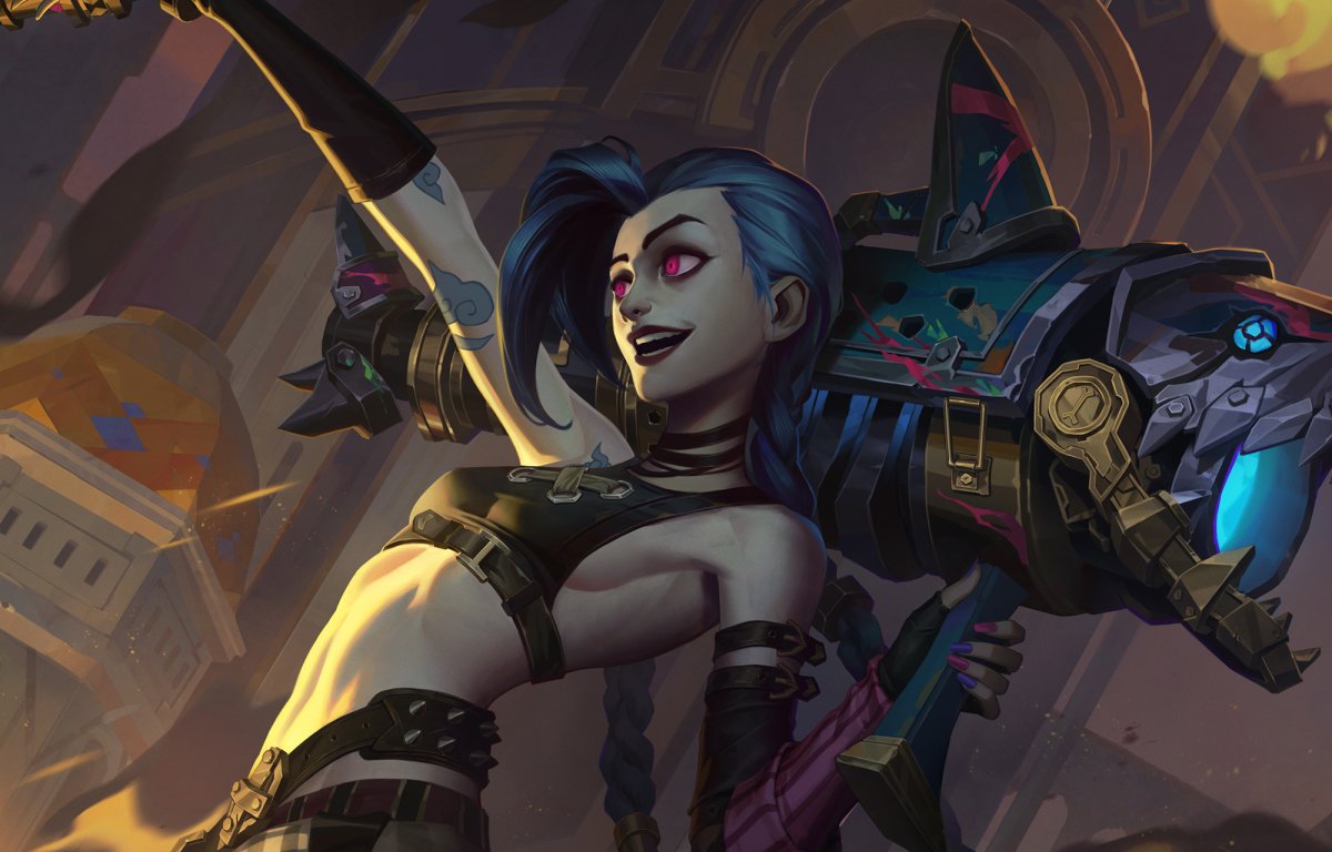 Оружие Джинкс аркейн