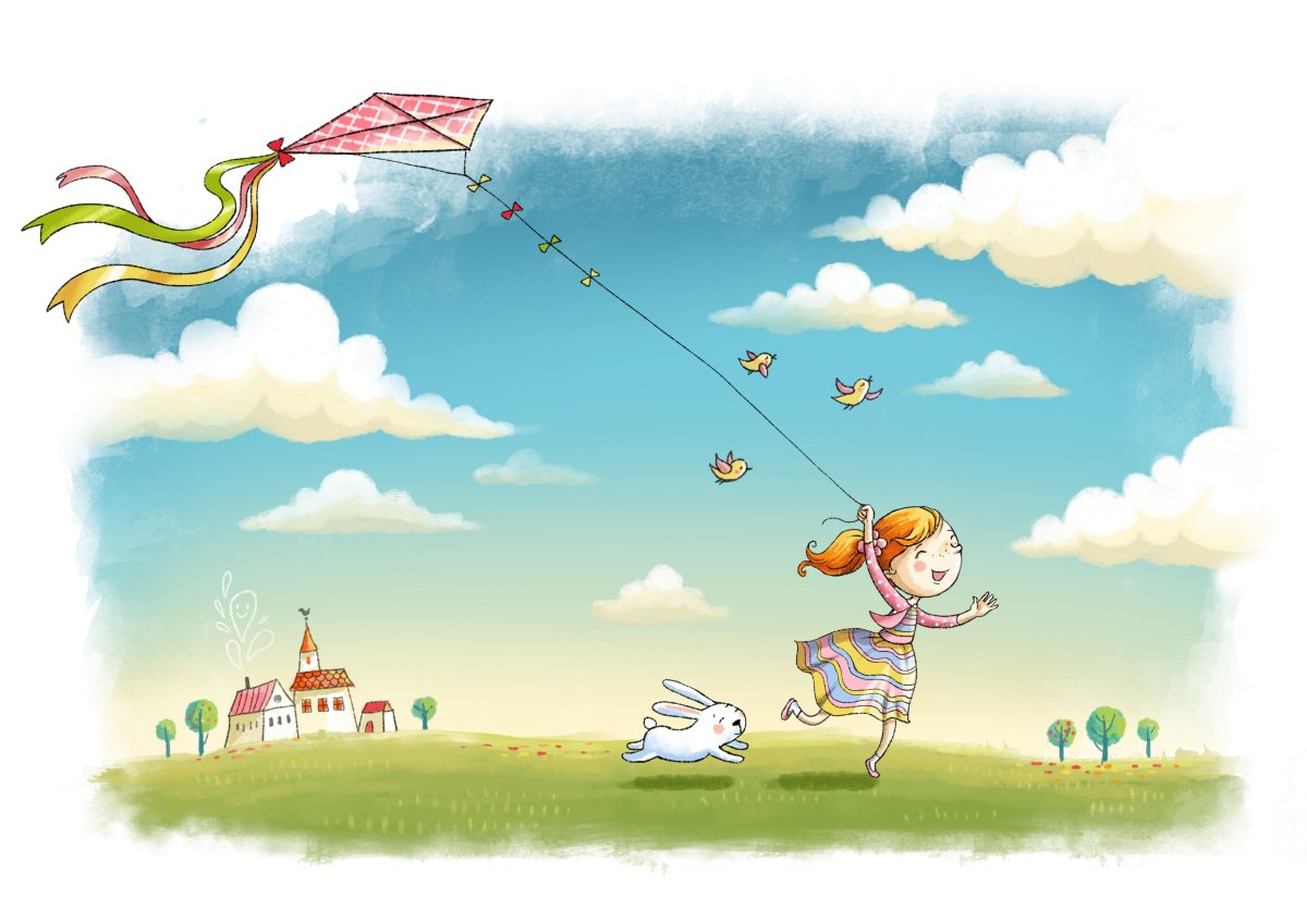 Детские фантазии иллюстрации