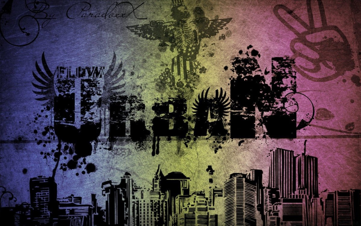 Фон уличный стиль