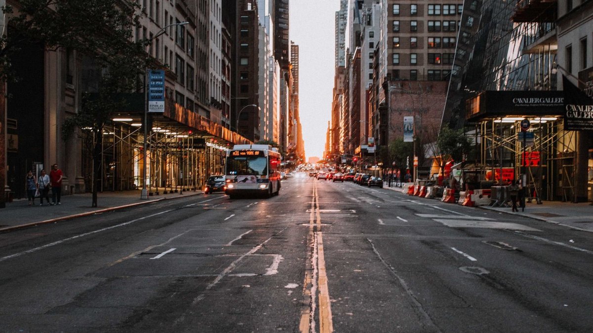 Нью Йорк улицы 16к