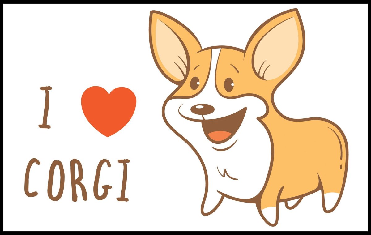 Воздушный шар корги