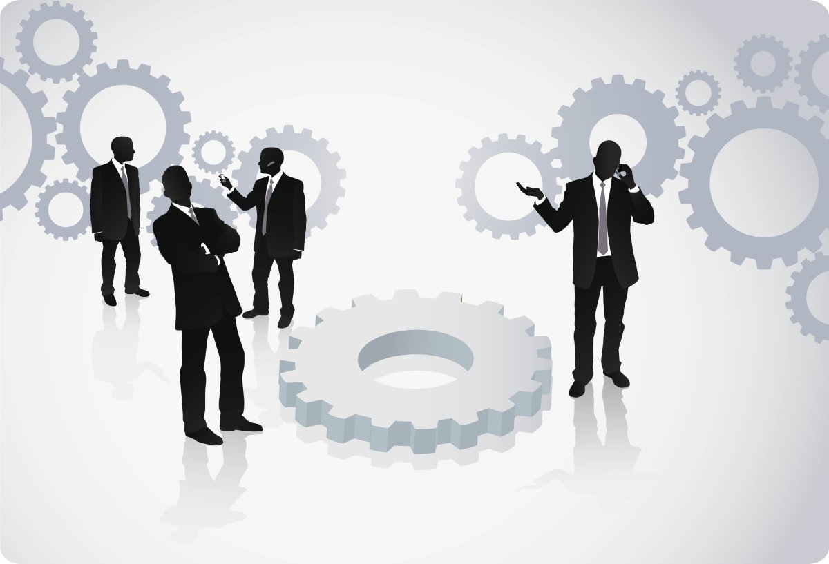 Мультяшный бизнесменка