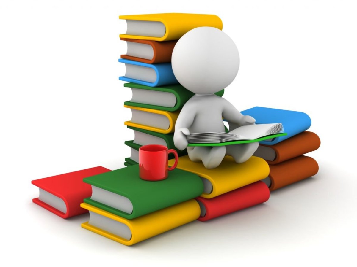 Человечек с книжкой