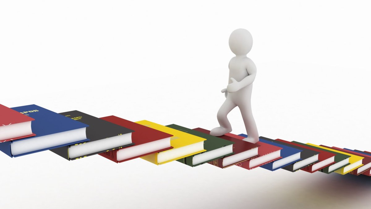 Человечек по лестнице