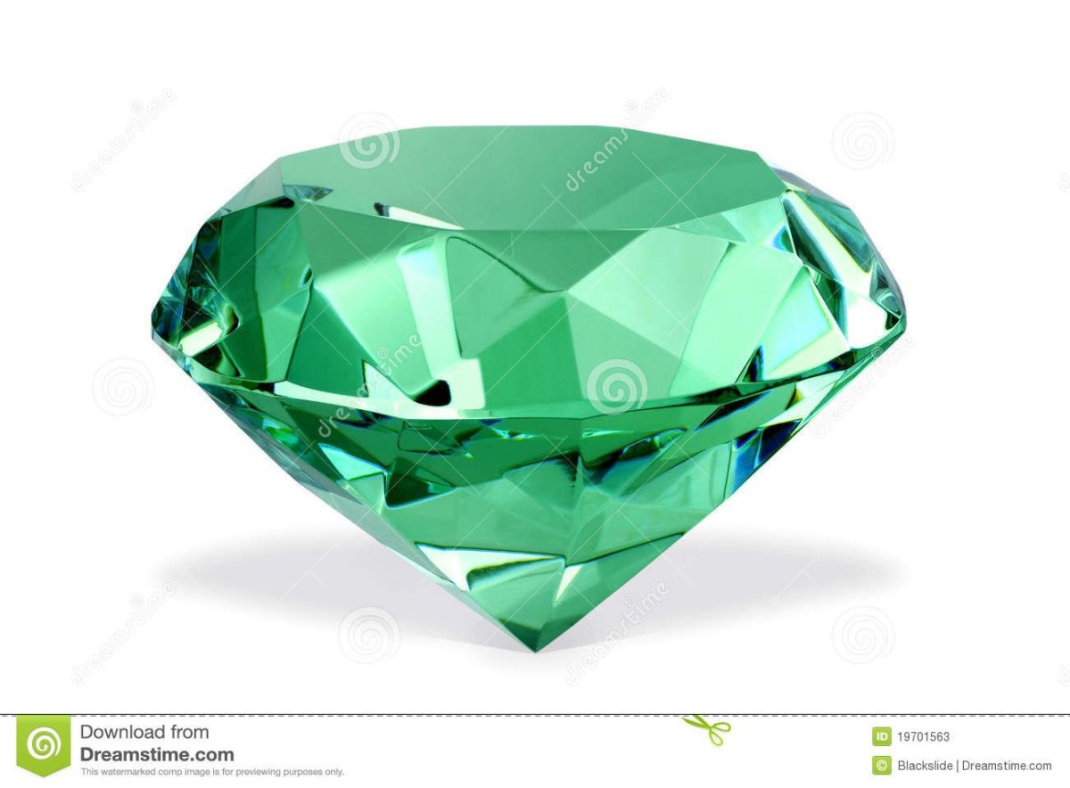 Бриллианты салатовые на прозрачном