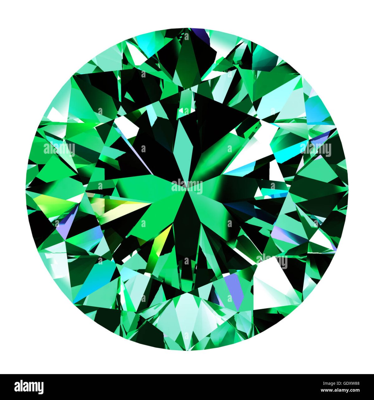 Изумруд круглый