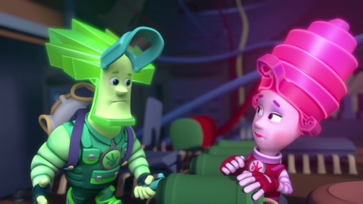 Фиксики Симка Нолик Папус и Мася