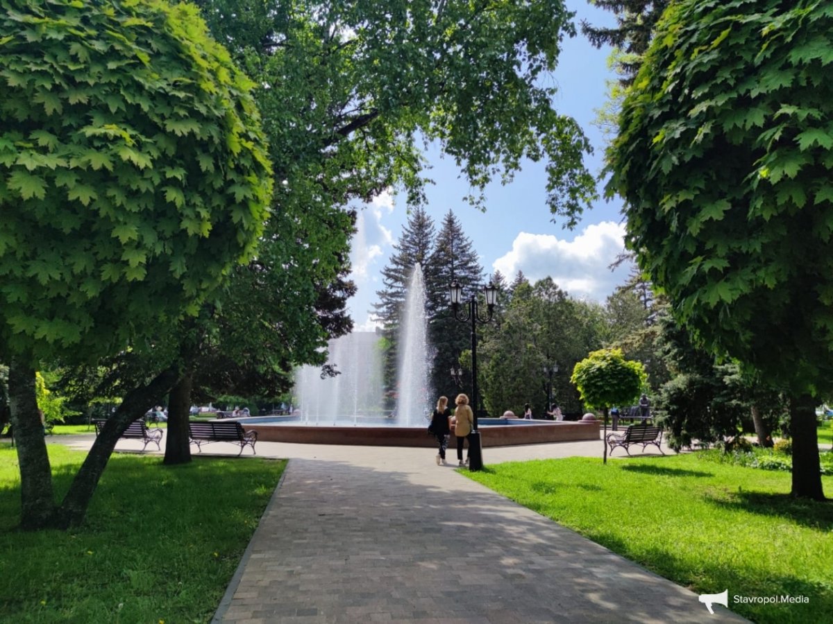 Центральная площадь Ставрополь