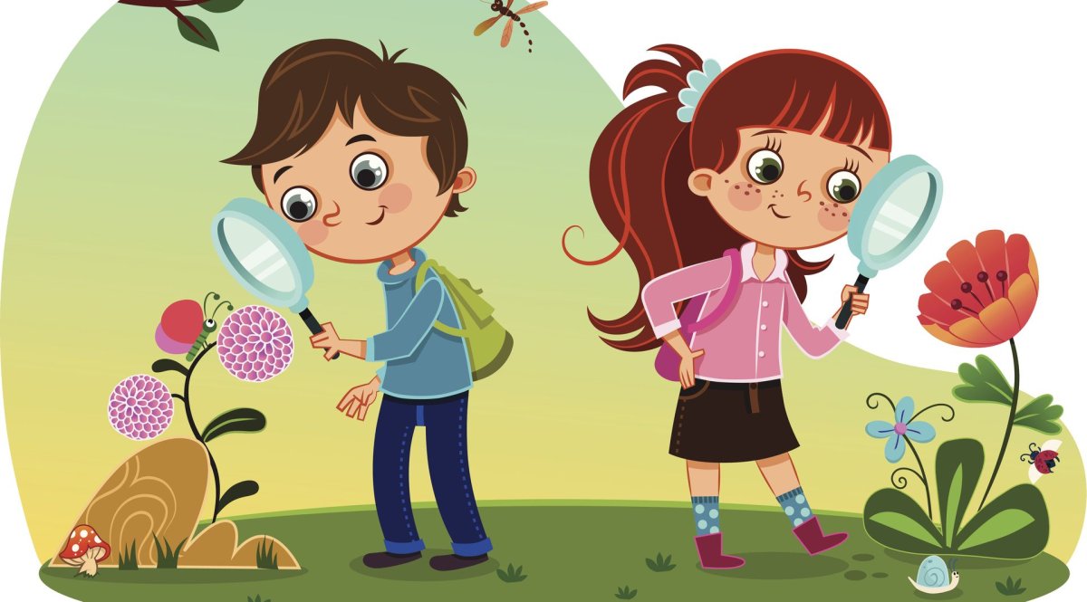 Ребенок ботаник