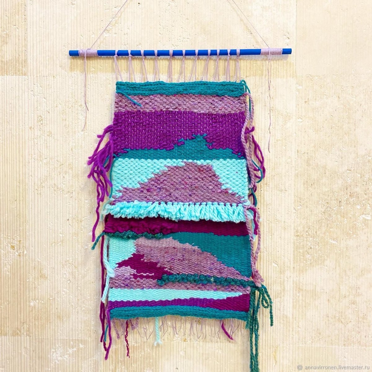 Гобелен плетеный