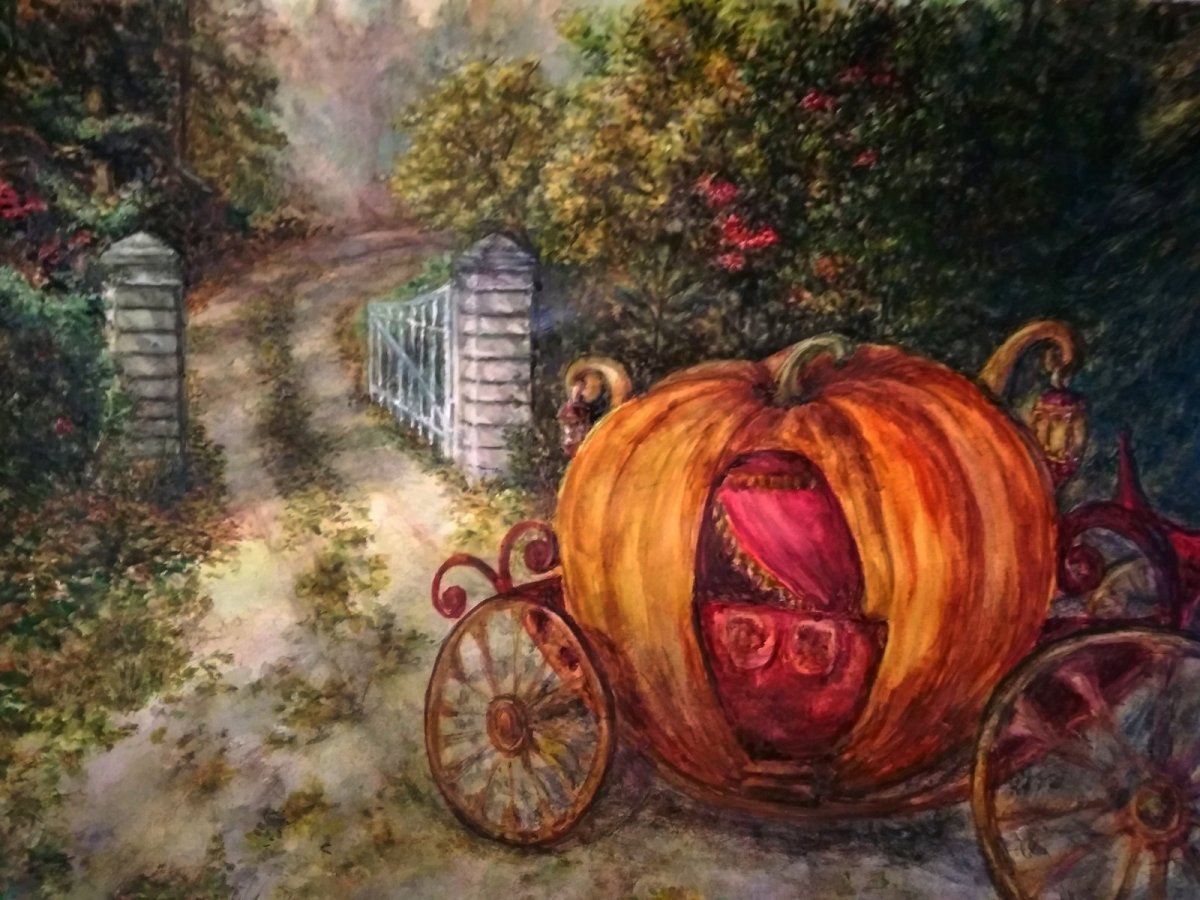 Карета тыква для Золушки