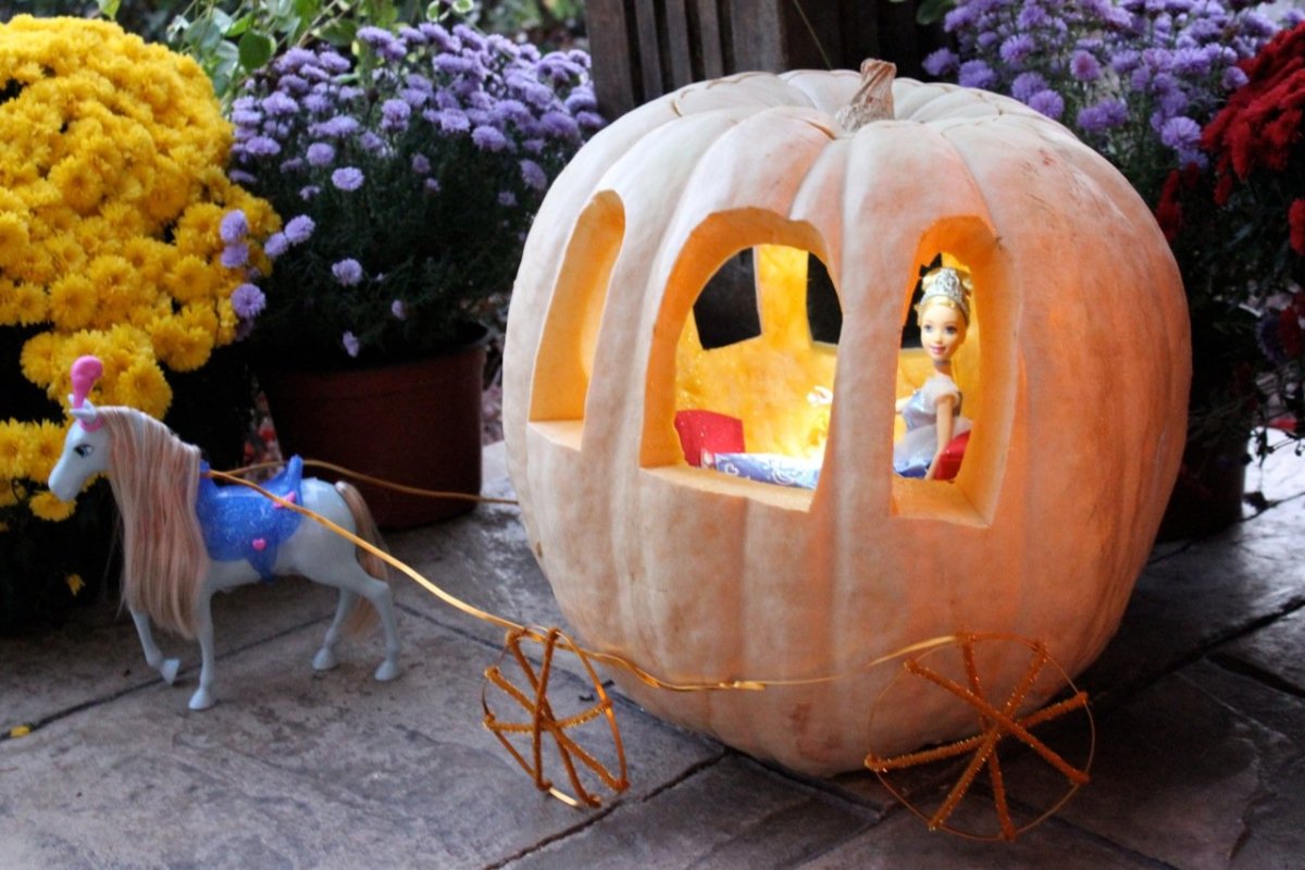 Золушка мультфильм карета