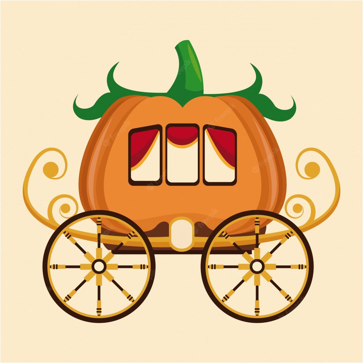 Карета из тыквы для Золушки