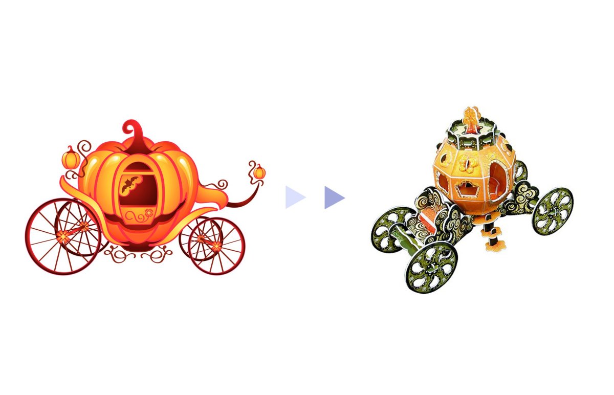 Карета из тыквы в детский сад