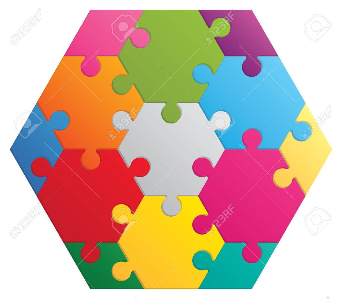 Шестиугольник вектор спиритический