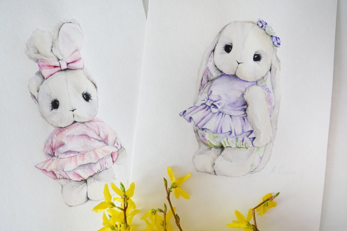 Беатрис Поттер зайчики