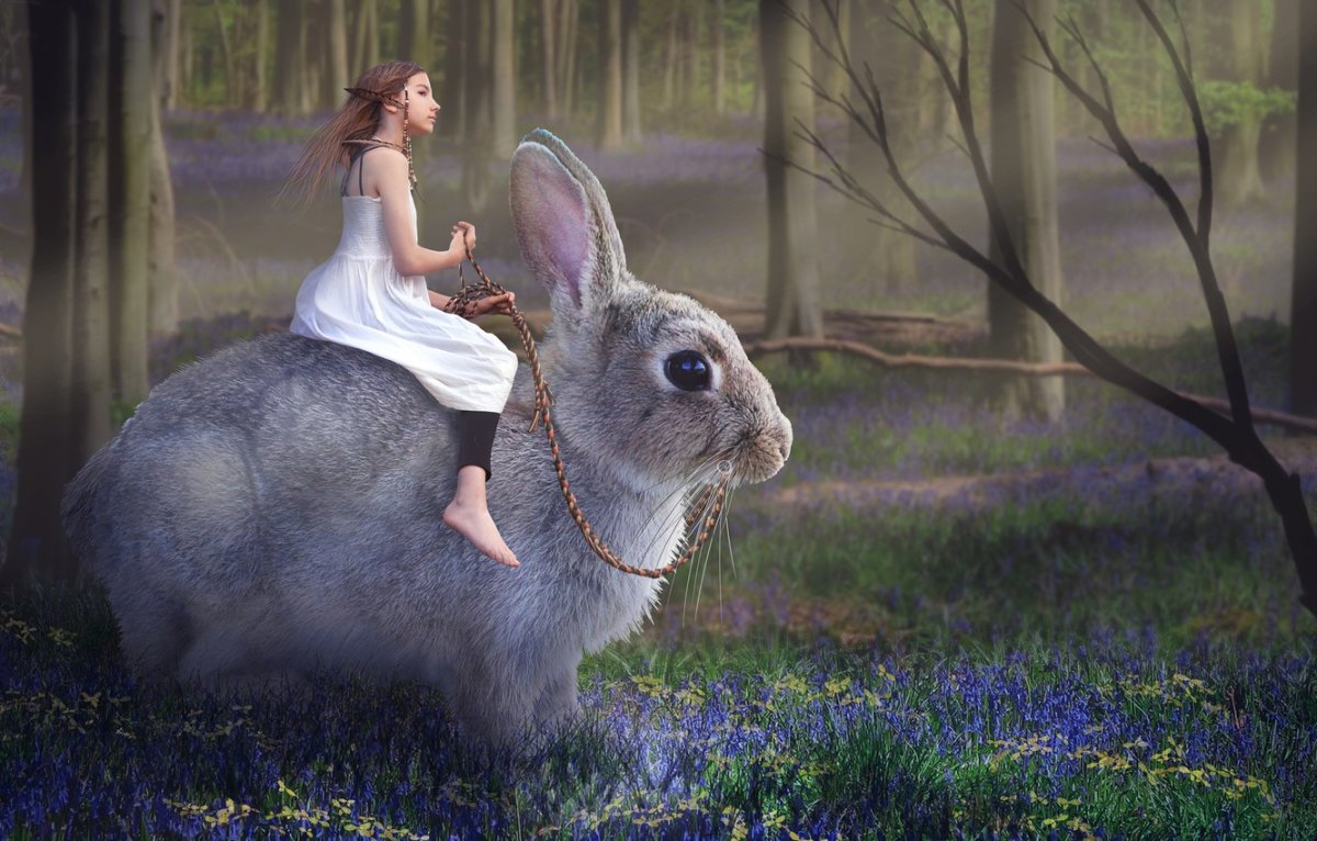 Акварельный Зайка