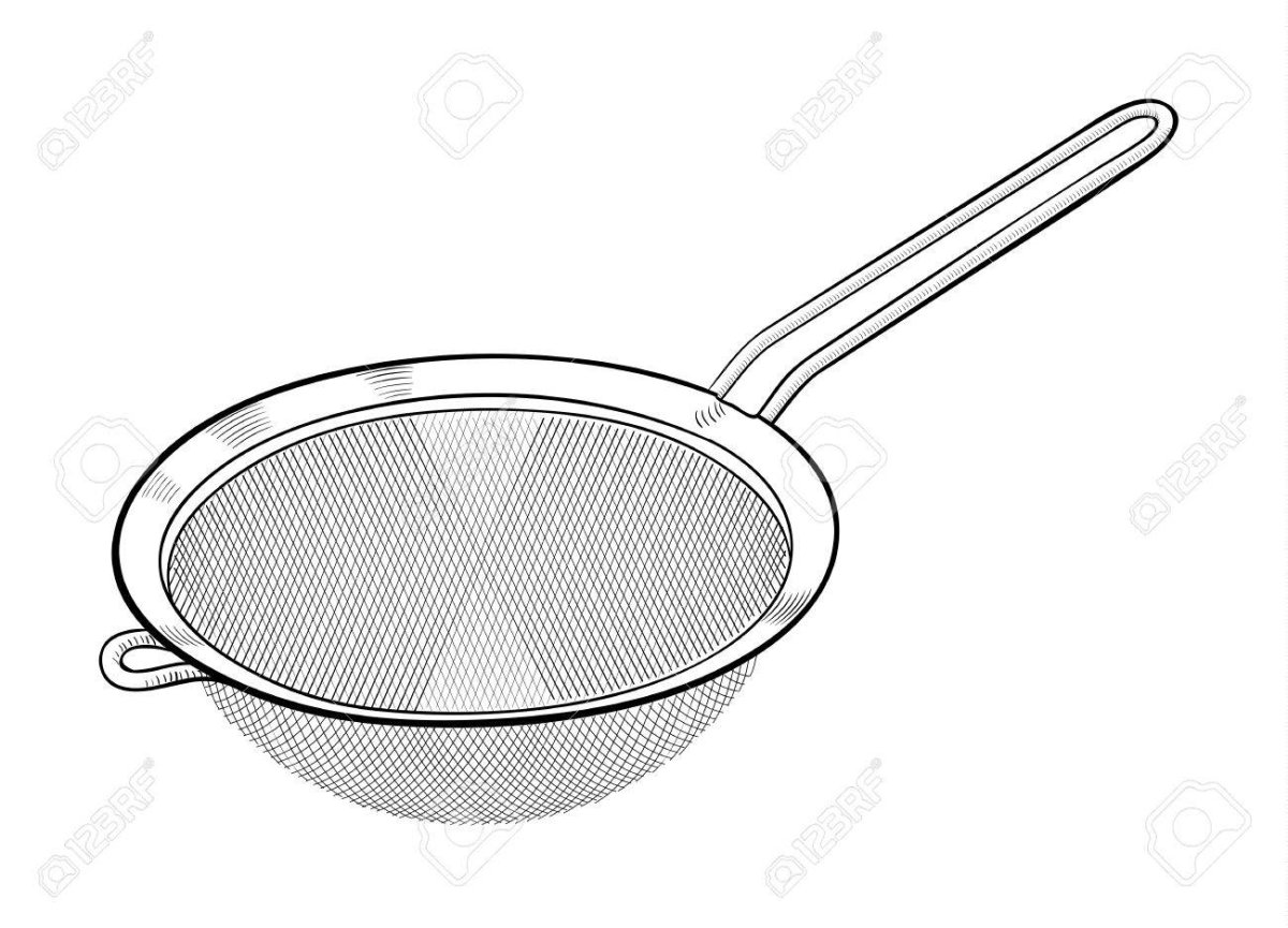 Раскраска сито