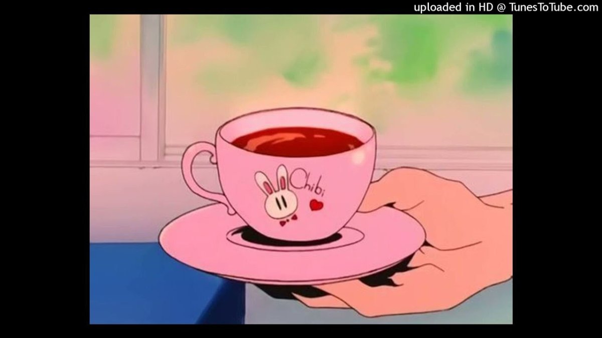 Пить чай гиф