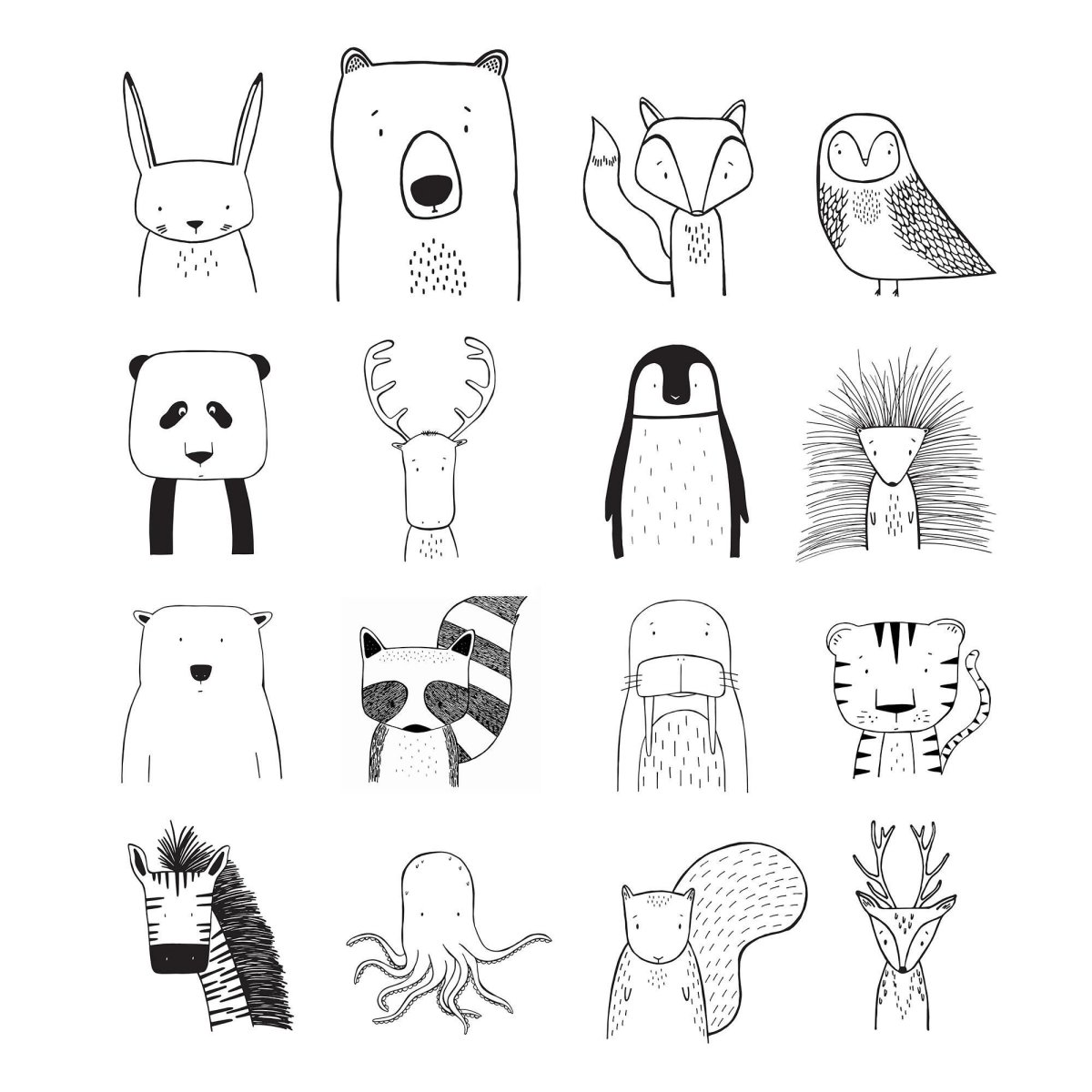 Рисунок панды карандашом для срисовки легкие милые