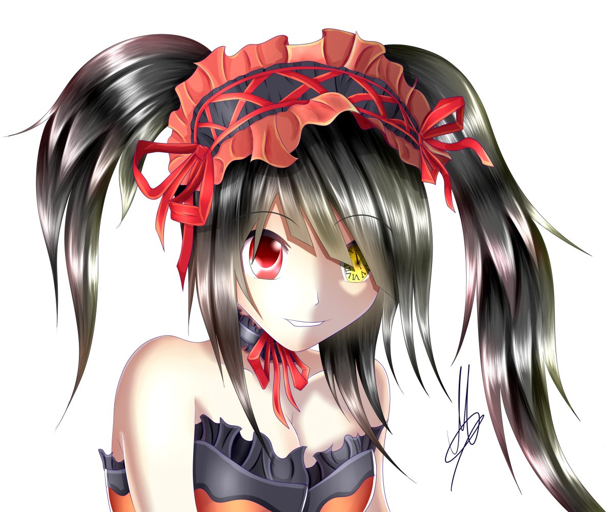 Куруми Токисаки в школьной форме