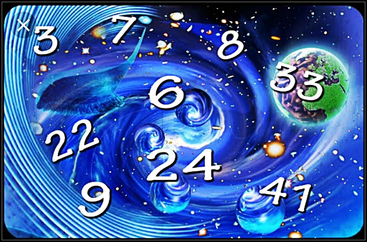 Цифры нумерология абстракция