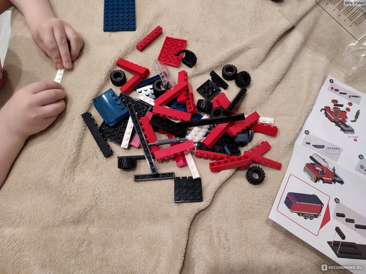 Конструктор грузовик магнит