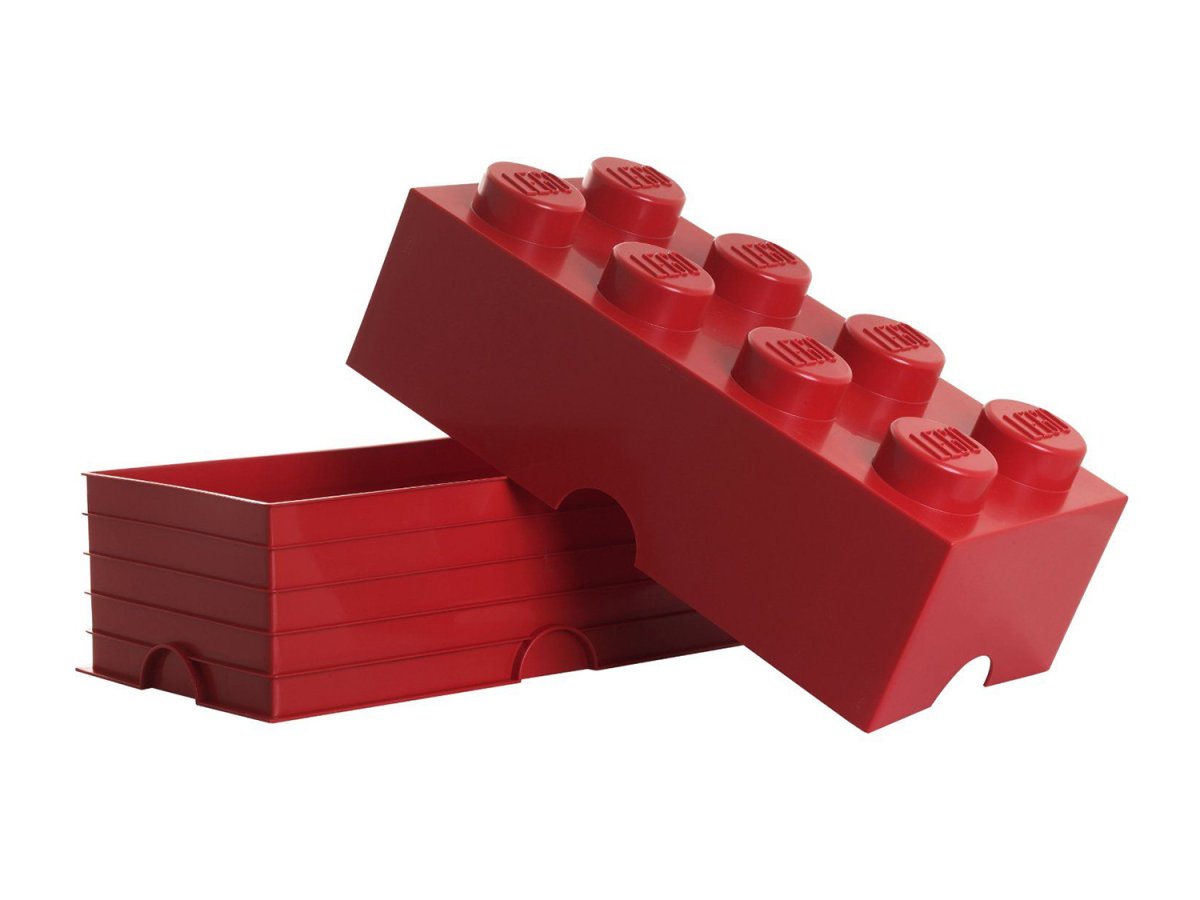 LEGO Storage Brick 8 красный