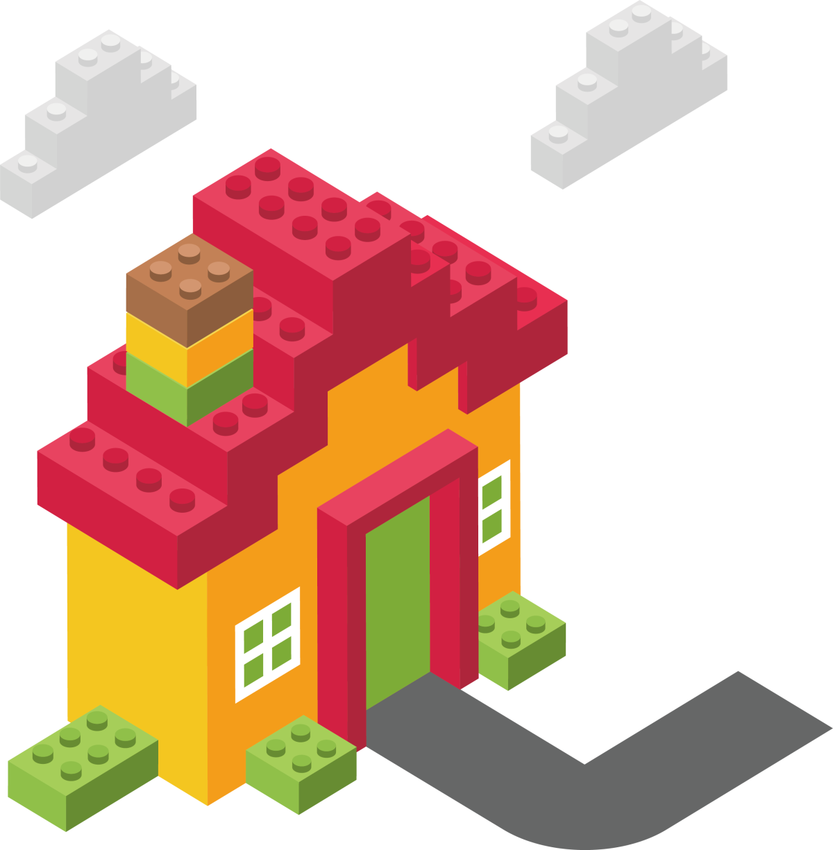 Конструктор лего вектор