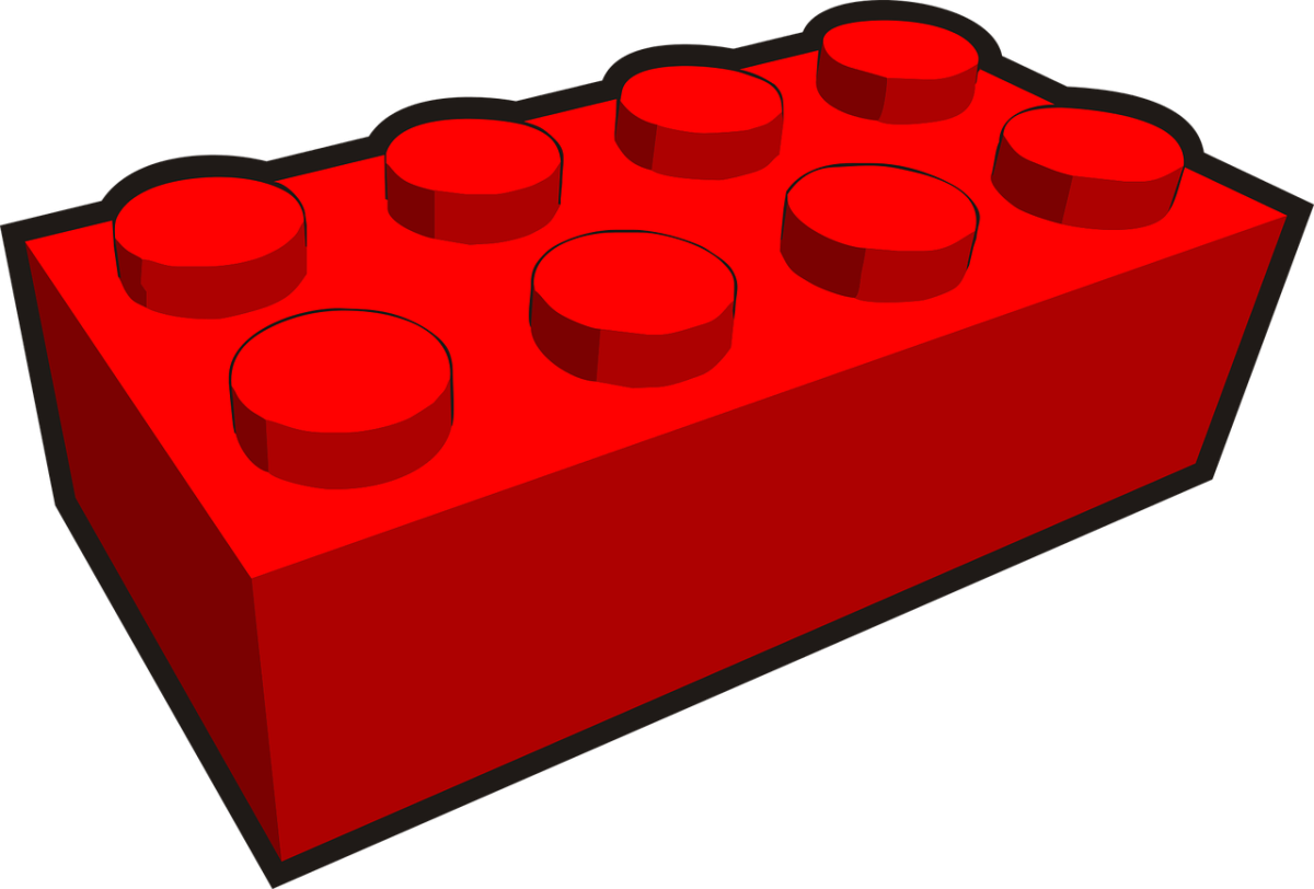 LEGO piece 26047 Red