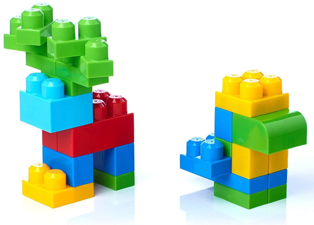 Мега конструктор выдувной 28 шт в сумке к-2937