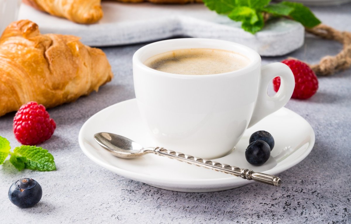 Чай с вафлями