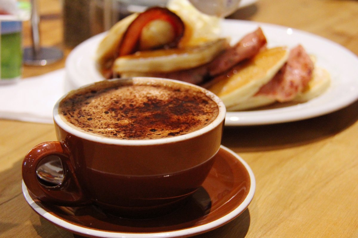 Завтрак с кофе