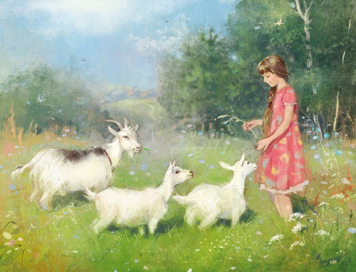 Художник иллюстратор Екатерина бабок деревня