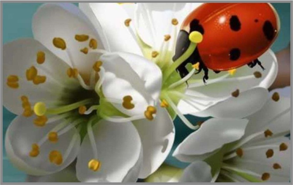 Алмазная мозаика Яблоневый цвет