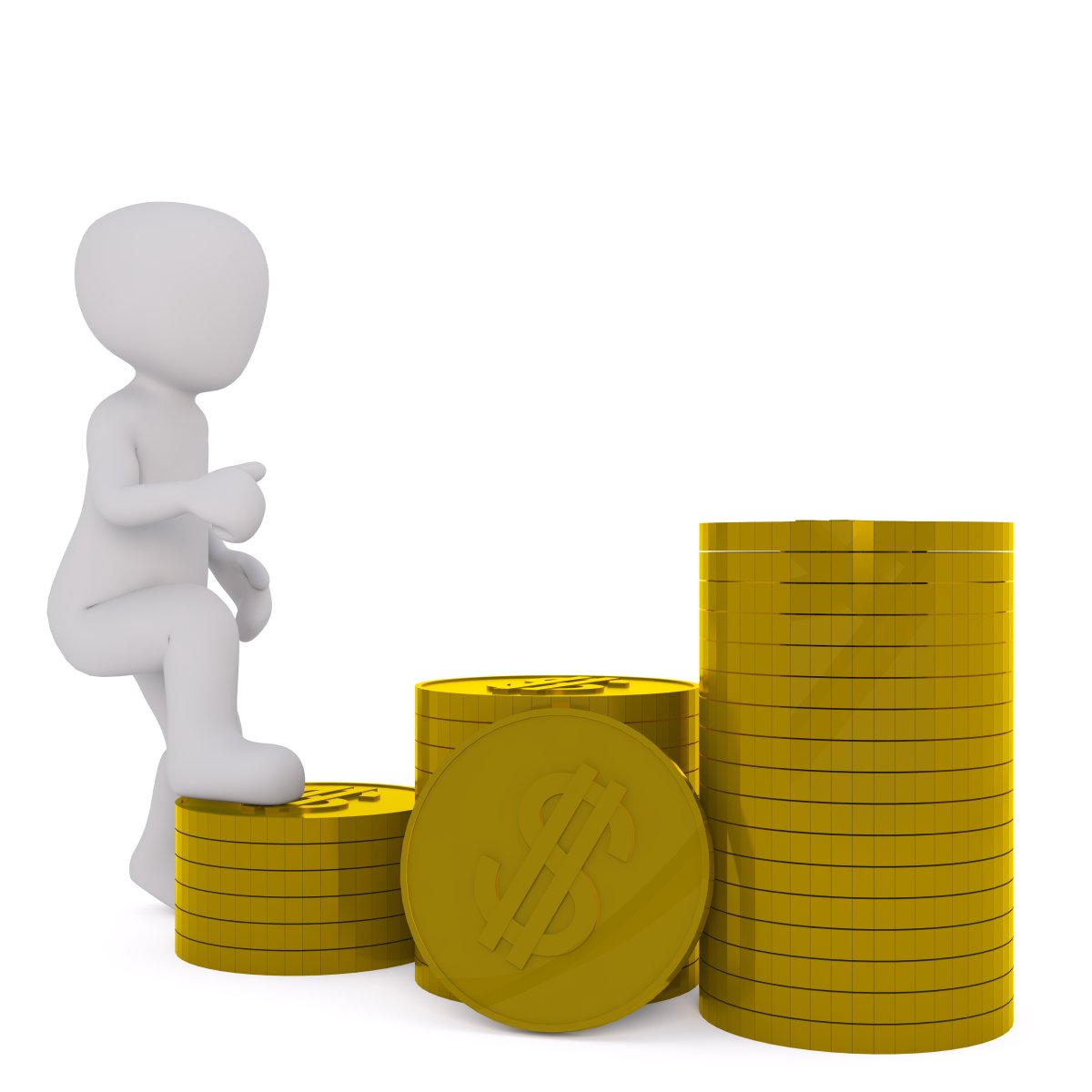 Человечек с деньгами