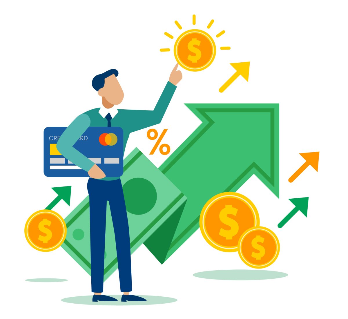 Инвестиции иллюстрация