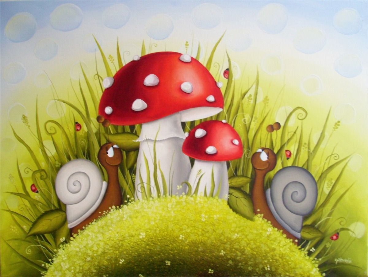 Сказочный мухомор