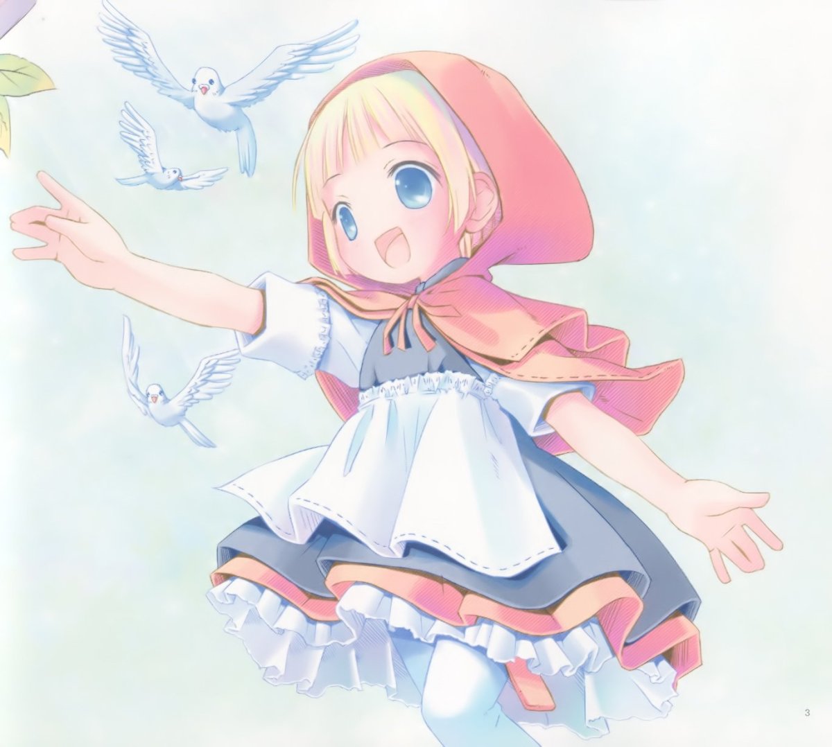 Аниме малышка