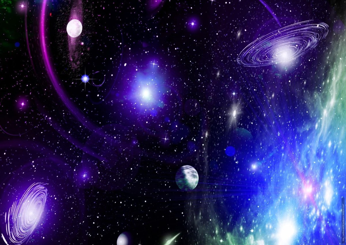 Фон космос для детей