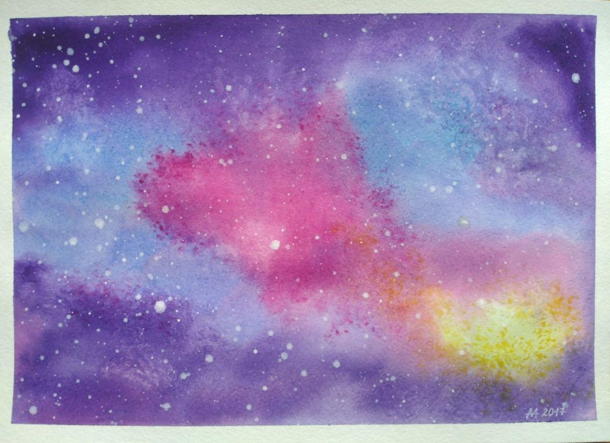 Космический фон для фотошопа