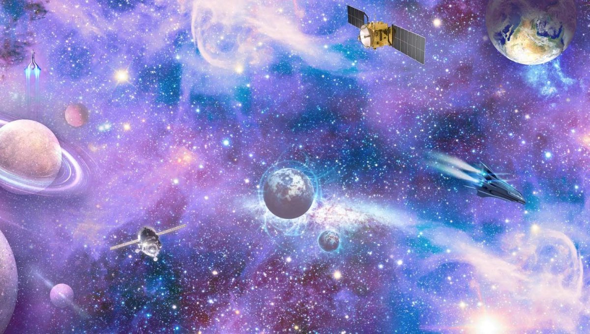 Космический фон для презентации