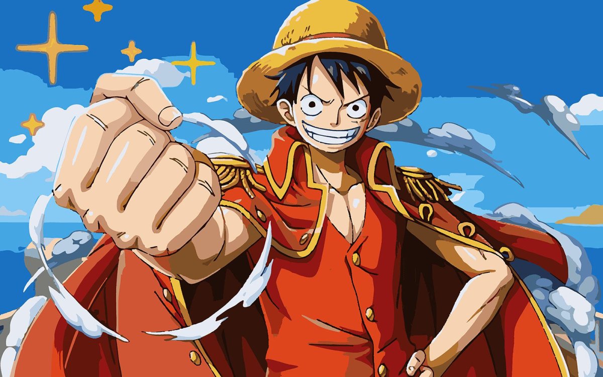 One piece Луффи Король пиратов