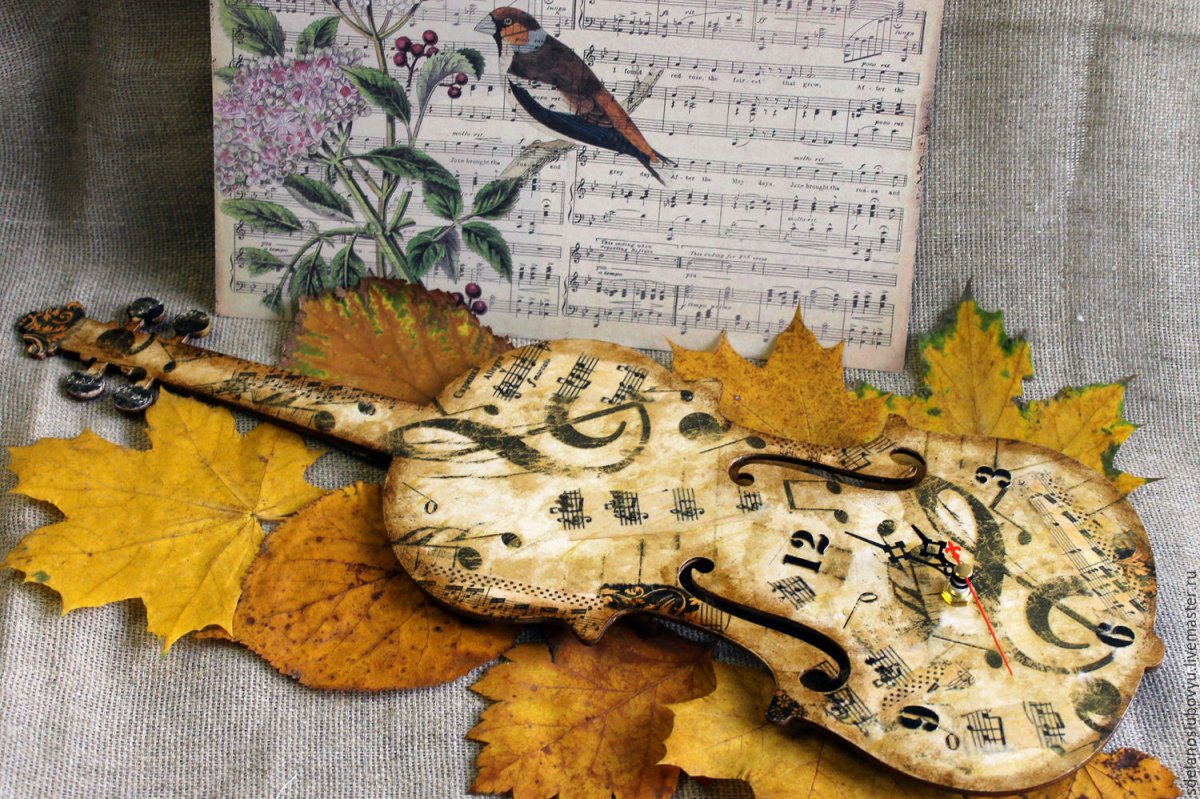 Декупаж осень