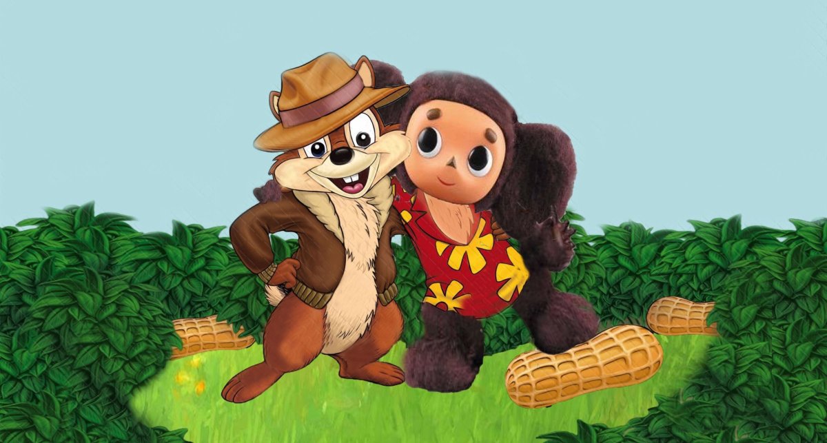 Китайский арт Чебурашка