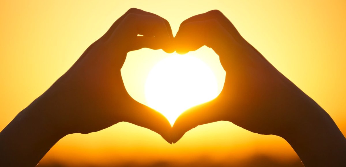 Сердце на закате