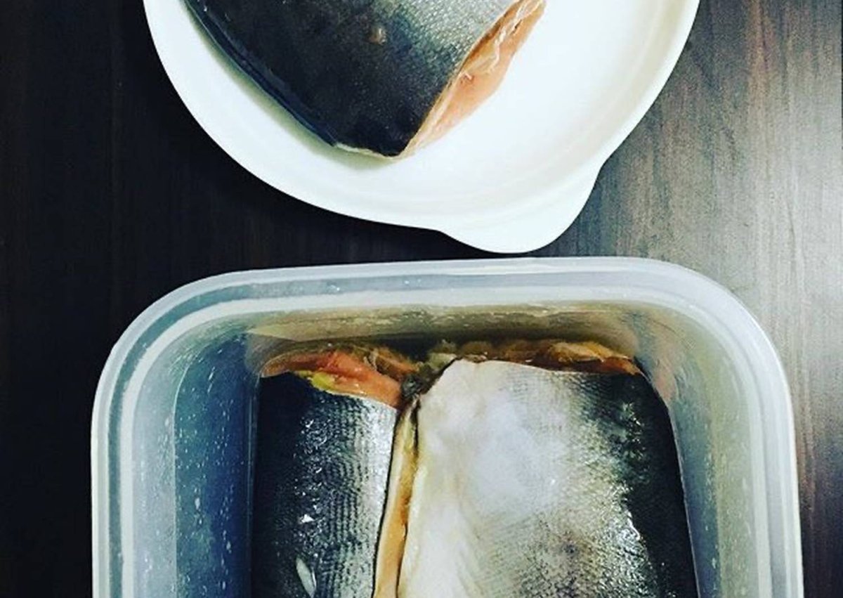 Горбуша в муке