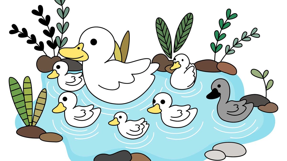 Гусь сказочный